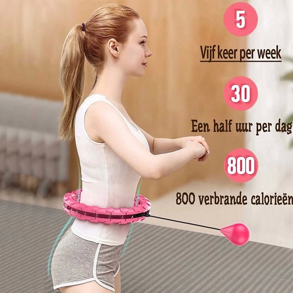 NIB✨WEIGHTED HULA HOOP , PINK - Picture 13 of 15